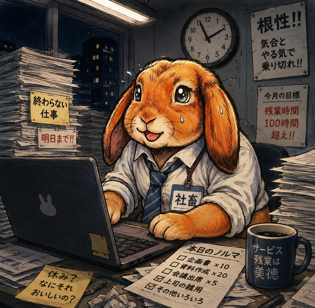 社畜うさぎ